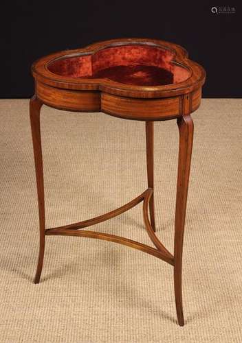 A Small Edwardian Bijouterie Table.