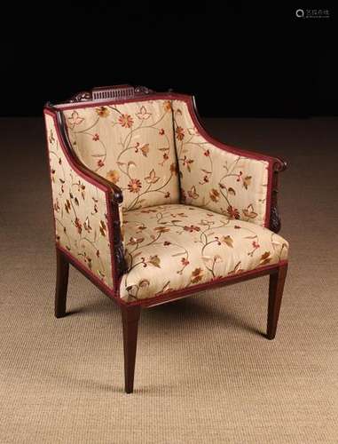 An Edwardian Armchair.