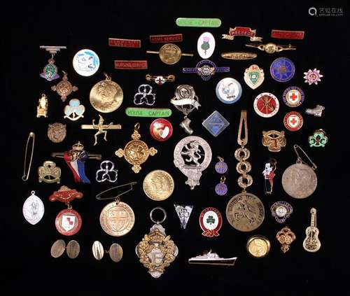 A Group of Various Enamelled Badges etc.