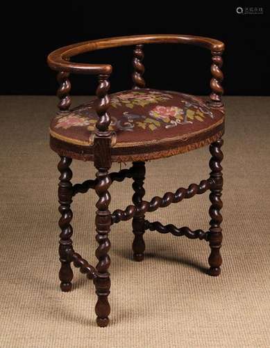 A Small 19th Century Oak Chair.