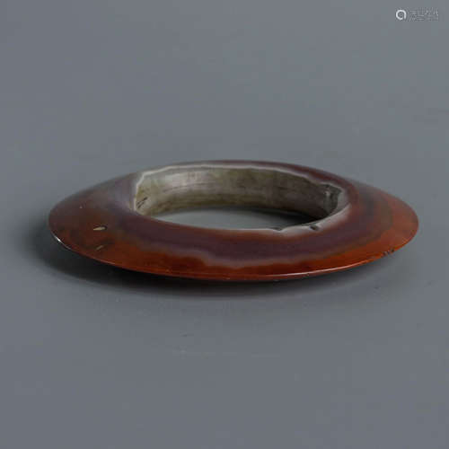 A South Red Agate Bangle