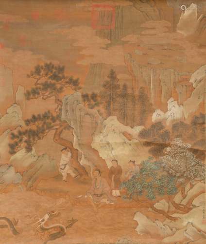 A Chinese Lady Painting Scroll
