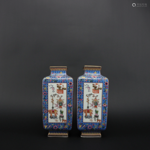 Pairs of Fallangcai Vase