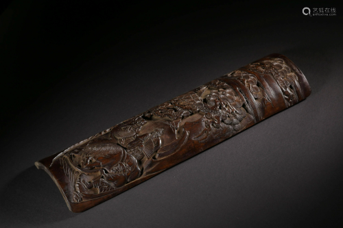 Bamboo Carving Armrest