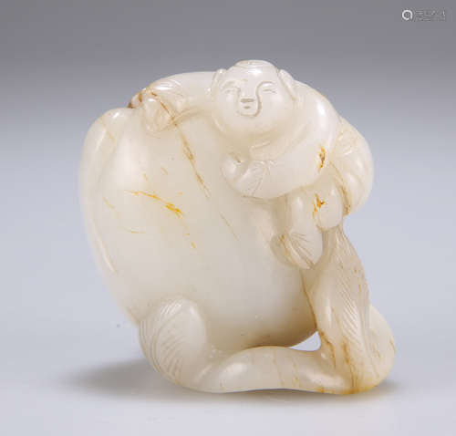 A CHINESE JADE CARVING