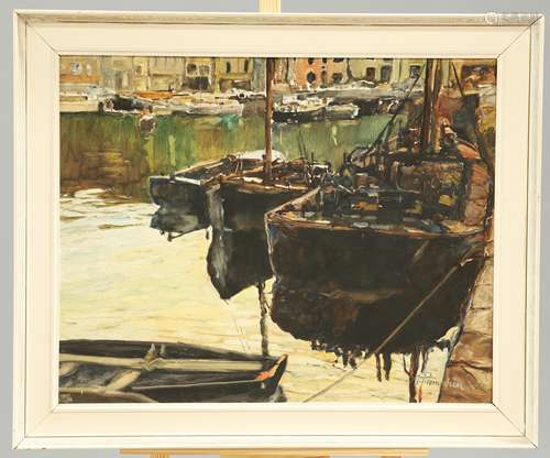 ALFRED PERCY TOMPKIN (EXH.1926), BRIXHAM FISHING FLEET STILL...