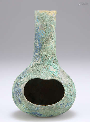 A BRONZE MUSICAL INSTRUMENT SHEN, YUNNAN, DIAN CULTURE, CIRC...