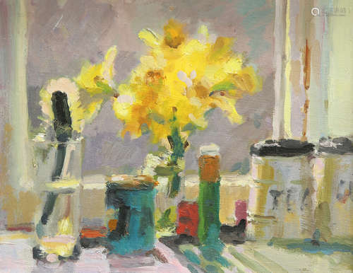 GORDON RADFORD (1936-2015), 'SPRING WINDOW'