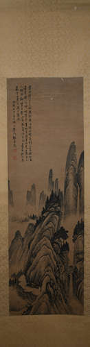 A Li jian's landscape painting