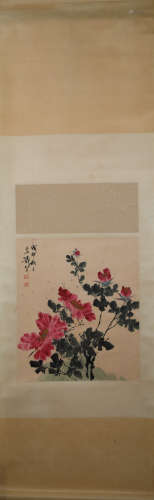 A Wang xuetao's flower painting