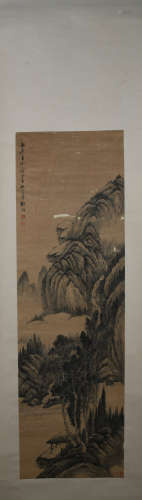 A Zou zhe's landscape painting