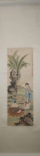 A Xu cao's figure painting