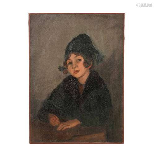 FAURE, AMANDUS (Hamburg 1874-1931 Stuttgart), „Portrait sein...