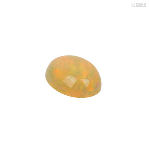 Loser Opal Cabochon, ca. 1,35 Karat, Herkunft: Äthiopien, mu...