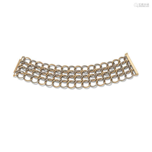 A FANCY-LINK BRACELET, BY GEORGES LENFANT, CIRCA 1965