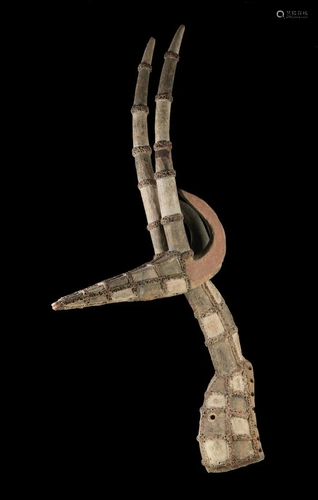 Arte africana Large AdonÃ¨ headdress mask ,