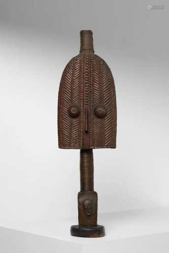 Arte africana Reliquary guardian, Kota (Mahongwe).