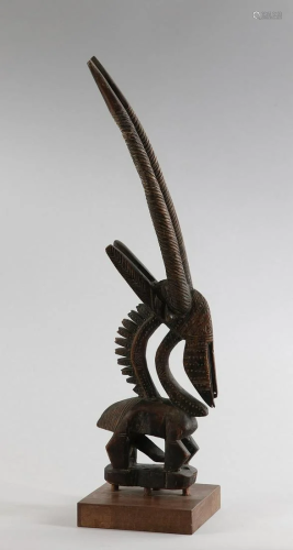 Arte africana Head crest Chiwara, BamanaMali.