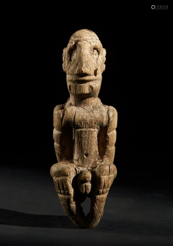 Arte delle Americhe Smal lwooden sculpture,