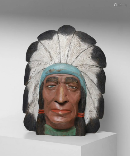 Wunderkammer Portrait of the Indian Chief PontiacUSA