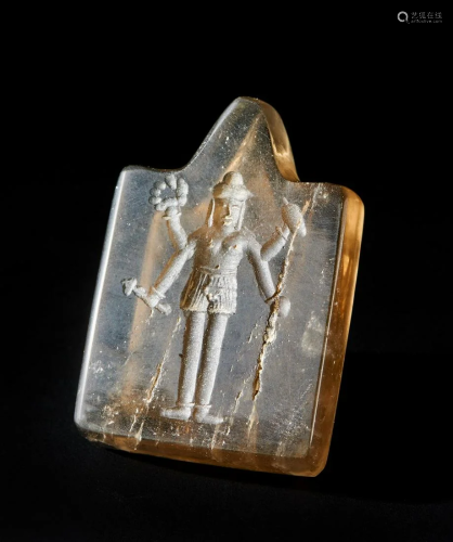 Arte Sud-Est Asiatico A rock crystal Shiva Linga