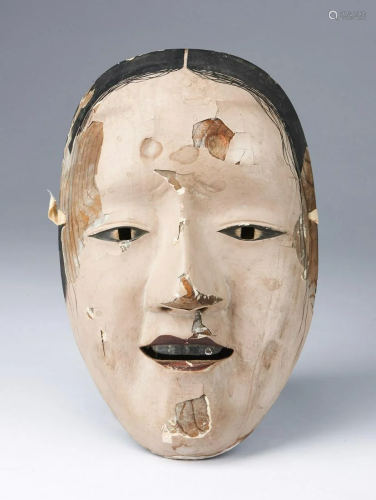 ARTE GIAPPONESE A No theatre mask portraying a young