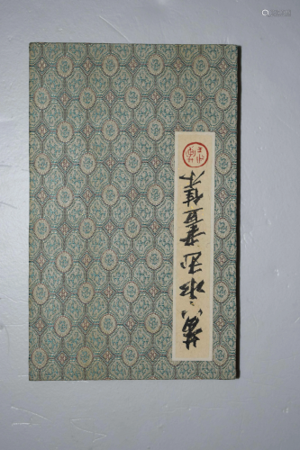 A Chinese ink on papers album