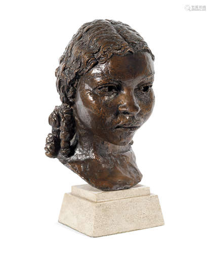 Sir Jacob Epstein (British, 1880-1959) Olive 32.5cm (12 13/1...