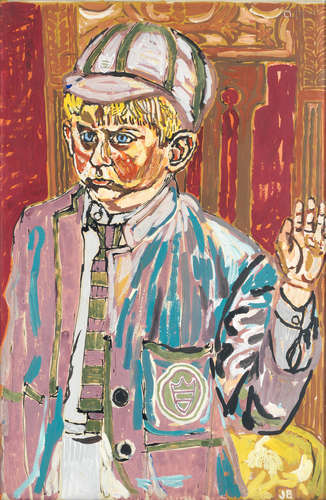 John Bratby R.A. (British, 1928-1992) Schoolboy (The Artist'...