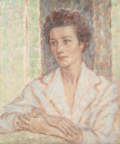 Oliver Hilary Sambourne Messel (British, 1904-1978) Portrait...