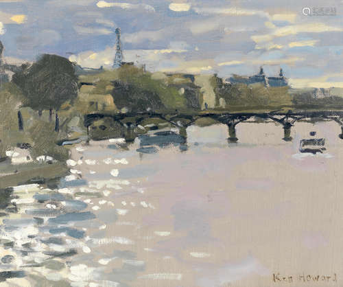 Ken Howard R.A. (British, born 1932) Pont des Arts and the E...