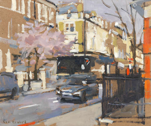 Ken Howard R.A. (British, born 1932) Old Brompton Road, Lond...