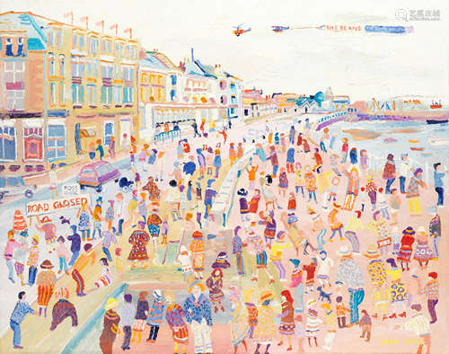 Fred Yates (British, 1922-2008) Penzance Promenade