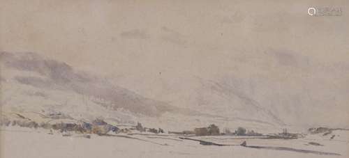 William Lionel Wyllie (1851 - 1931), extensive landscape, wa...