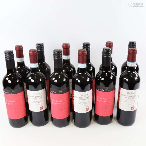 12 bottles of Italian red wine All wine is in good condition...