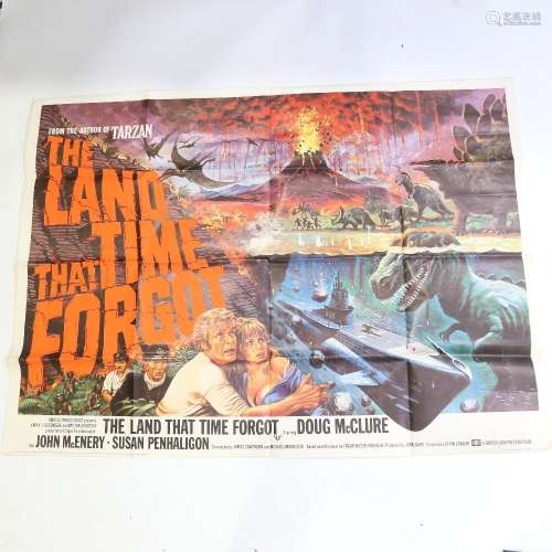 Film Poster - The Land That Time Forgot (British Lion, 1975)...