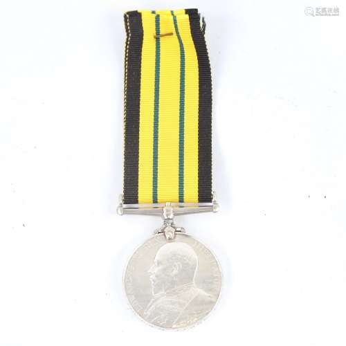 An African General Service medal, awarded to 3778 CSM J Cook...
