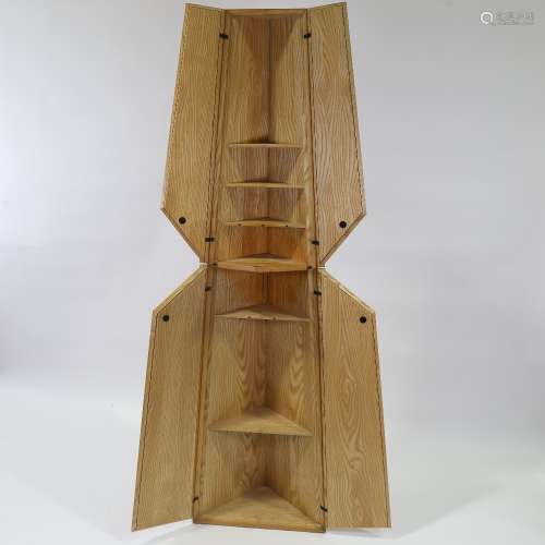 JEREMY BROUN, a pyramid cabinet without handles, designed an...