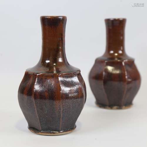 URSULA MOMMENS (1908-2010), a pair of tenmoku glazed, South ...