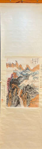 LU YANSHAO LANDSCAPE PATTERN PAINTING