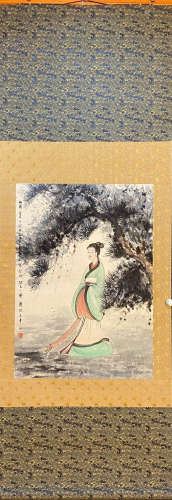 FU BAOSHI FIGURE PATTERN PAINTING