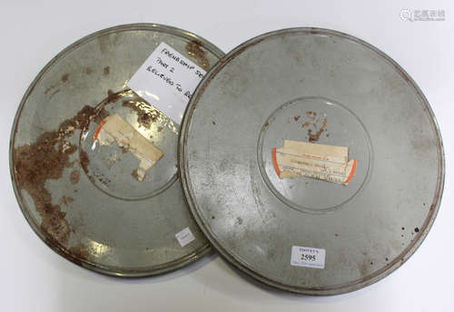 Two General Dynamics Astronautics 16mm sound film reels, tit...