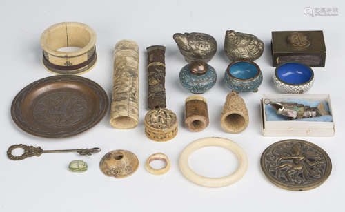 A small group of mainly Far Eastern collectors' items, inclu...