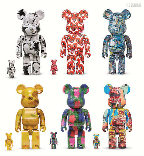 BE@RBRICK 艺术家联名限定款 100% & 400%