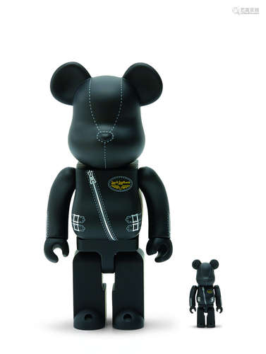 BE@RBRICK × Lewis Leathers 100％ & 400％