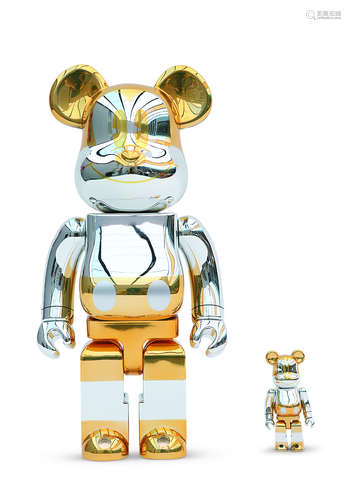 BE@RBRICK FUTURE MICKEY 100％ & 400％