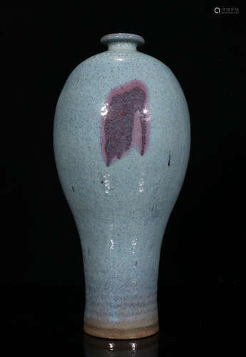 JUN YAO PURPLE&BLUE GLAZE VASE