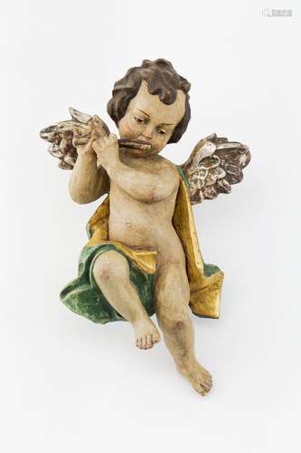 Putto mit Flöte