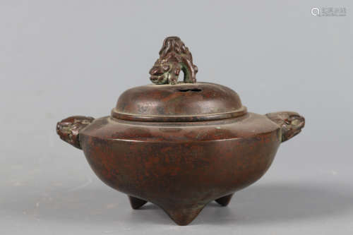 Chinese Bronze Furnace