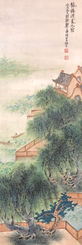 Chinese Painting Of Figures - Zheng Wuchang